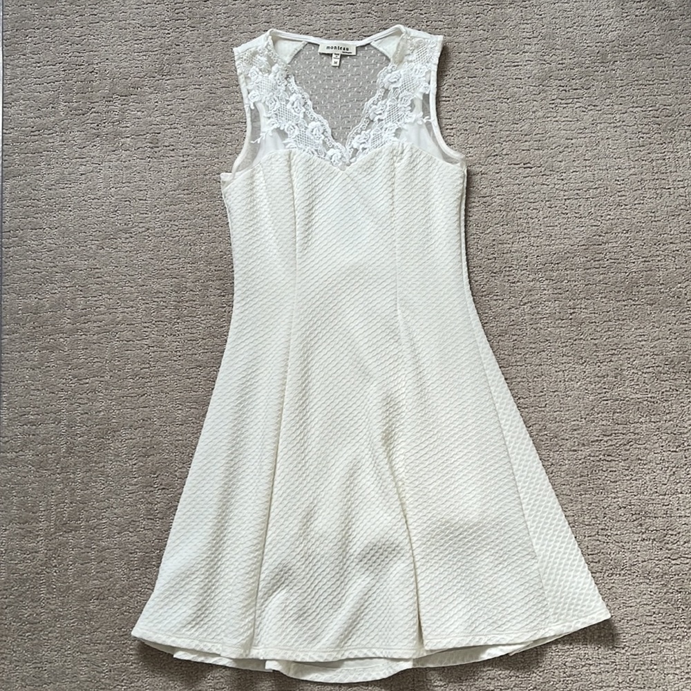lace high neck skater dress All About The Lace Skater Dress main image 0